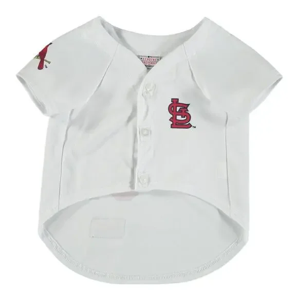 Pets First MLB Mesh Jersey for Dogs - St. Louis Cardinals Size L NEW WITH TAGS - Picture 2 of 3